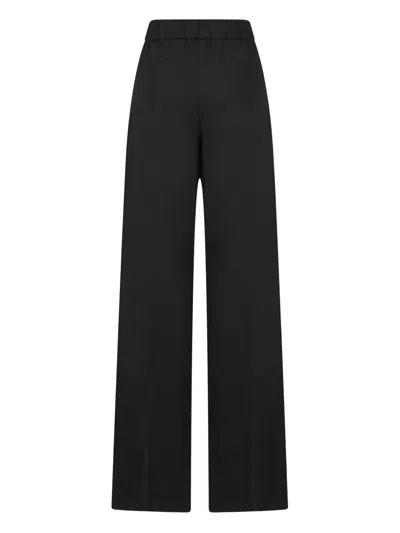 Amen Belt Loops Casual Pants In Black