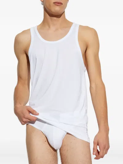 Dsquared2 Logo-patch Vest In White