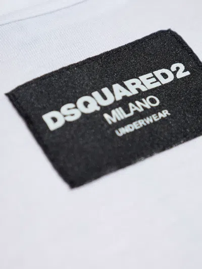 Dsquared2 Logo-patch Vest In White