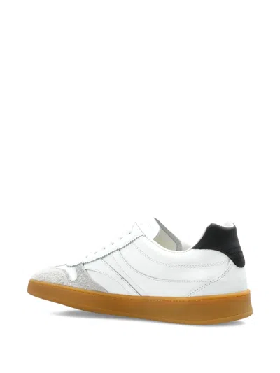 Iceberg Suede-panel Sneakers In White