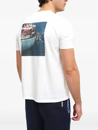 Peninsula Swimwear Logo-print T-shirt In White
