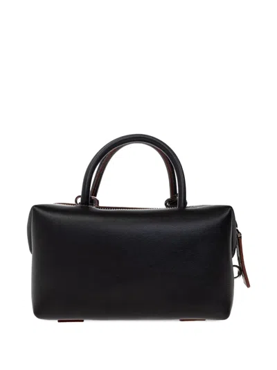 Max Mara Top-handle Zip-fastening Tote Bag In Black
