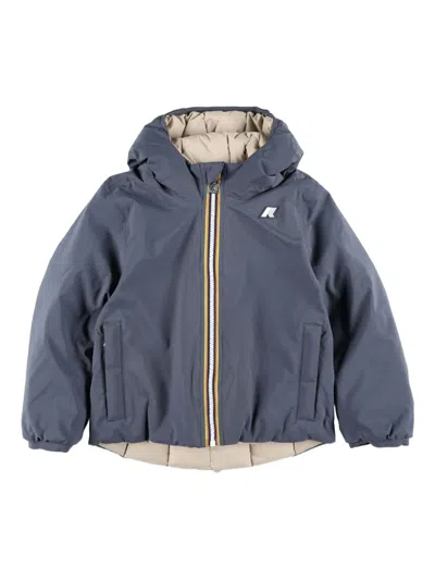 K-way Jack Reversible Padded Jacket In Neutral
