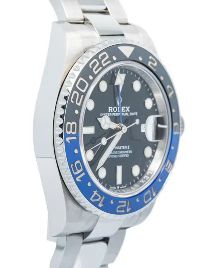 Pre-owned Rolex Master Ii 40mm In Black