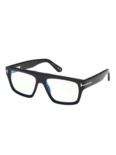 Tom Ford Square-frame Glasses In Black
