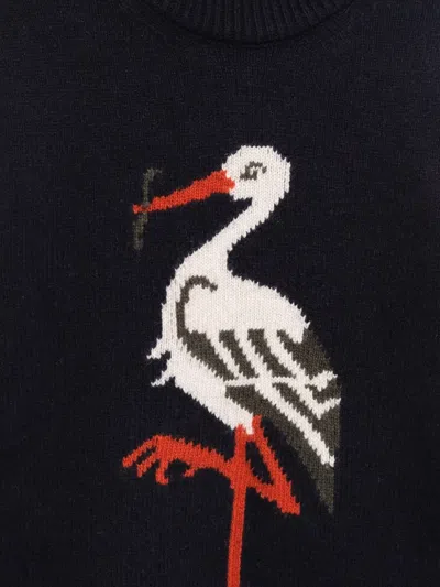 Duran Lantink Heron Sweater In Black