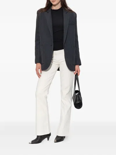 Iro Olivier Bootcut Jeans In White