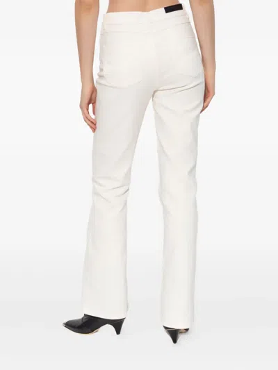 Iro Olivier Bootcut Jeans In White