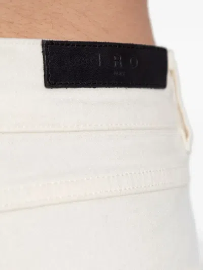 Iro Olivier Bootcut Jeans In White
