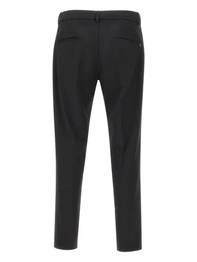 Dondup Welt-pocket Pants In Black
