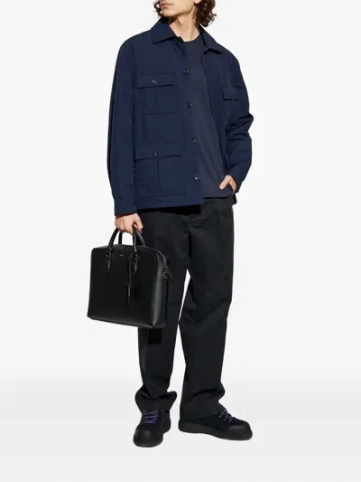 Bally Belt Loop Track Pants In Black