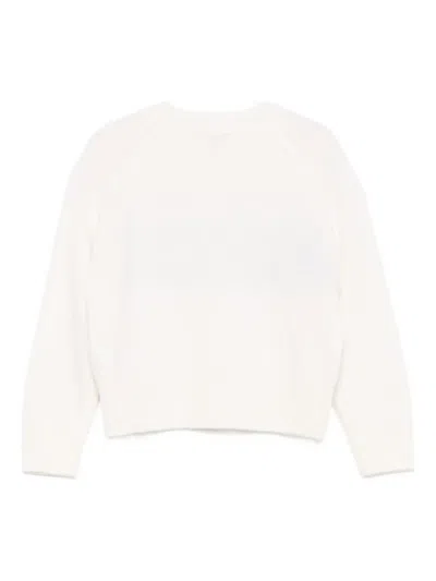 Il Gufo Rhinestone-embellished Sweater In Neutral