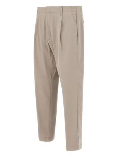 Dondup Pleat-detail Tailored Trousers In Orange
