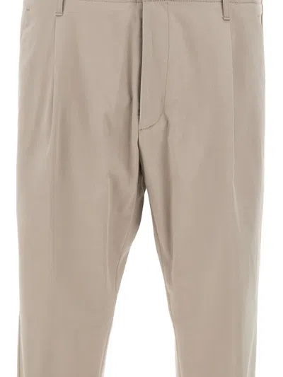 Dondup Pleat-detail Tailored Trousers In Orange