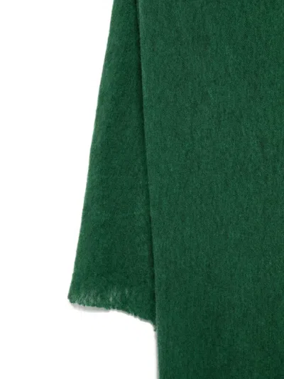Botto Giuseppe Rectangular Scarf In Green