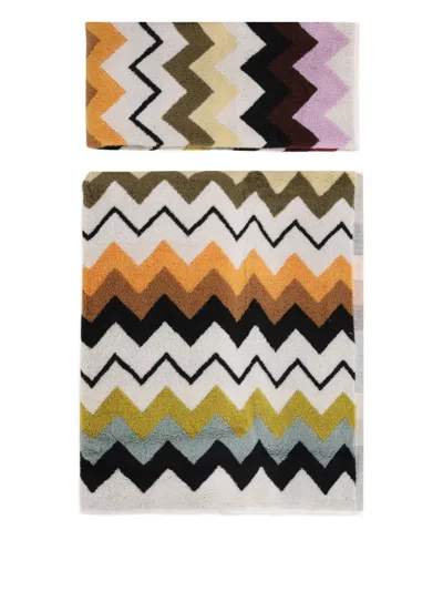 Missoni Murrina Towels (set Of Two) In Multi