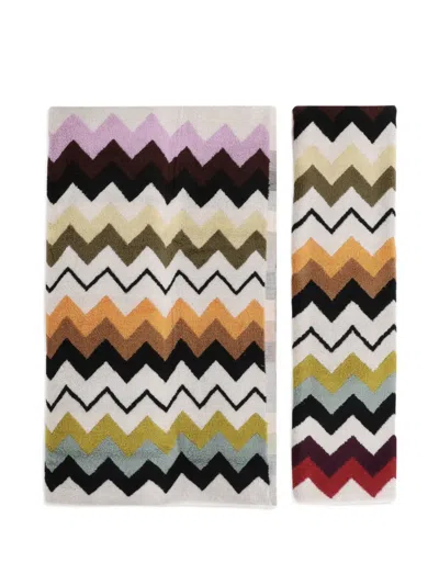 Missoni Murrina Towels (set Of Two) In Multi