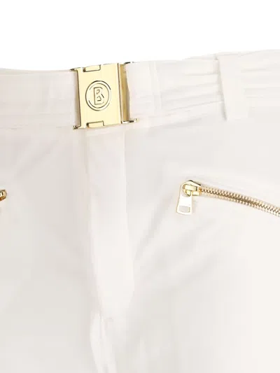 Bogner Fraenzi Ski Straight-leg Trousers In White