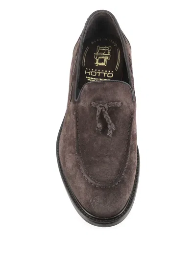 Alexander Hotto Tassel-detail Suede Loafers In Multi