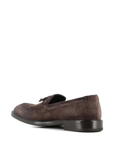 Alexander Hotto Tassel-detail Suede Loafers In Multi