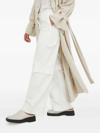 Day Birger Et Mikkelsen Drawstring Panel Trousers In White
