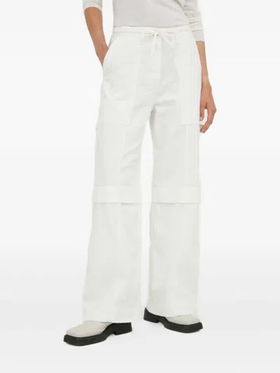 Day Birger Et Mikkelsen Drawstring Panel Trousers In White