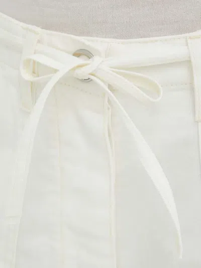 Day Birger Et Mikkelsen Drawstring Panel Trousers In White