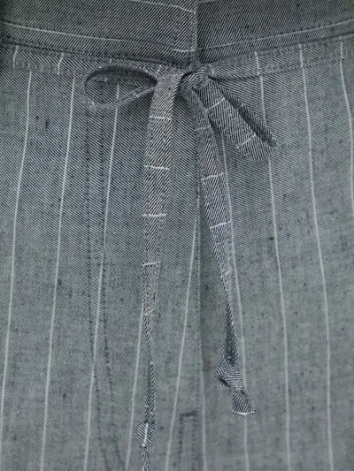 Day Birger Et Mikkelsen Fred Pinstripe Trousers In Gray