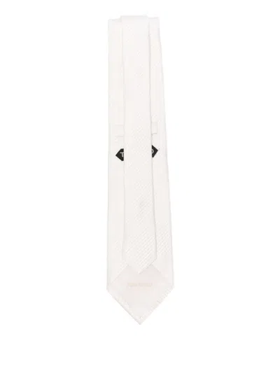 Tom Ford Silk Tie In White