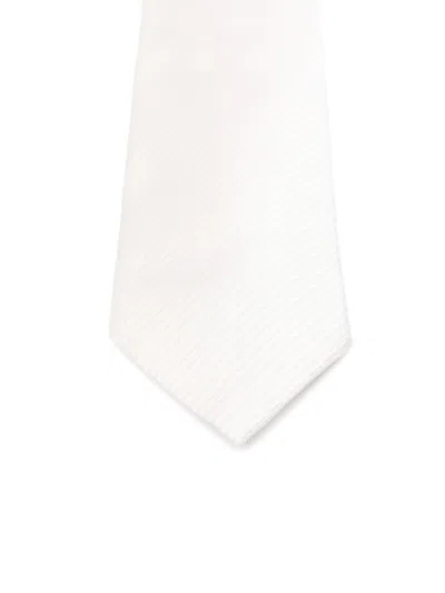 Tom Ford Silk Tie In White