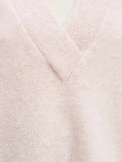 Day Birger Et Mikkelsen Selda V-neck Ribbed Sweater In Pink