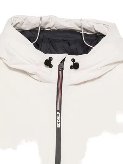 Ecoalf Hooded Zip Jacket In Animal Print