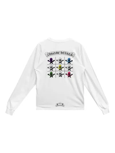 Chrome Hearts Long-sleeve Foti T-shirt In White