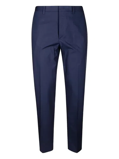 Alpha Industries Cotton Chino Trousers In Blue