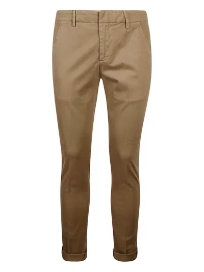 Dondup Welt-pocket Trousers In Brown