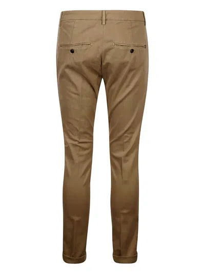 Dondup Welt-pocket Trousers In Brown