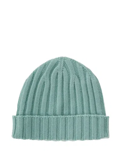 Alpha Industries Cashmere Beanie In Green