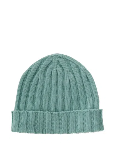 Alpha Industries Cashmere Beanie In Green