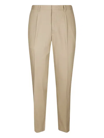 Alpha Industries Straight-leg Trousers In Brown