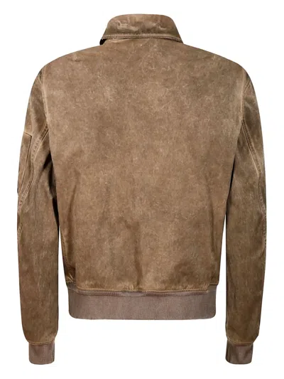 拉链飞行员夹克