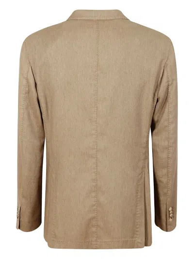 Boglioli Three-button Patch-pocket Blazer In Brown