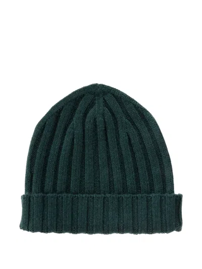 Alpha Industries Cashmere Beanie Hat In Blue