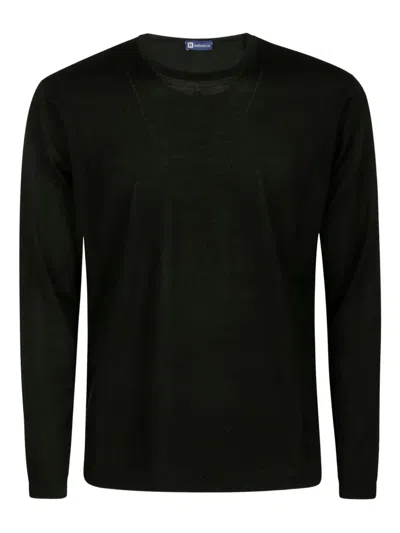 Alpha Industries Wool Long Sleeve T-shirt In Black