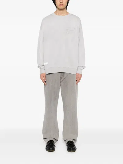 Izzue Logo-embroidered Sweatshirt In White