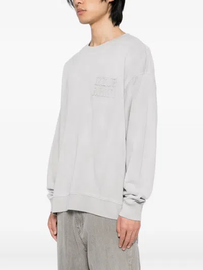 Izzue Logo-embroidered Sweatshirt In White