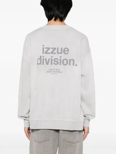 Izzue Logo-embroidered Sweatshirt In White