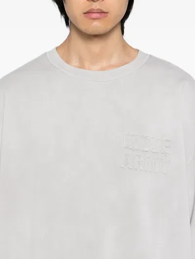 Izzue Logo-embroidered Sweatshirt In White