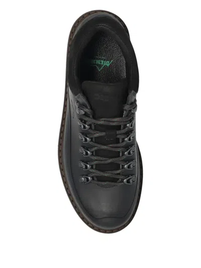 Diemme Cornaro Lace-up Platform Hiking Sneakers In Black