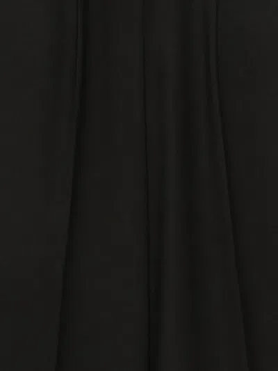 Marsēm Pleated-front Trousers In Black