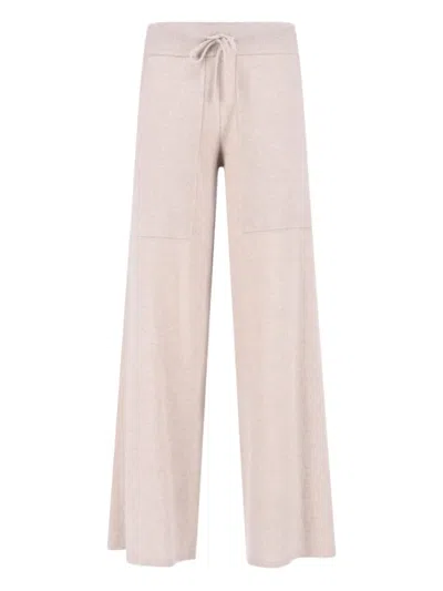 Lisa Yang Drawstring Track Pants In Neutral